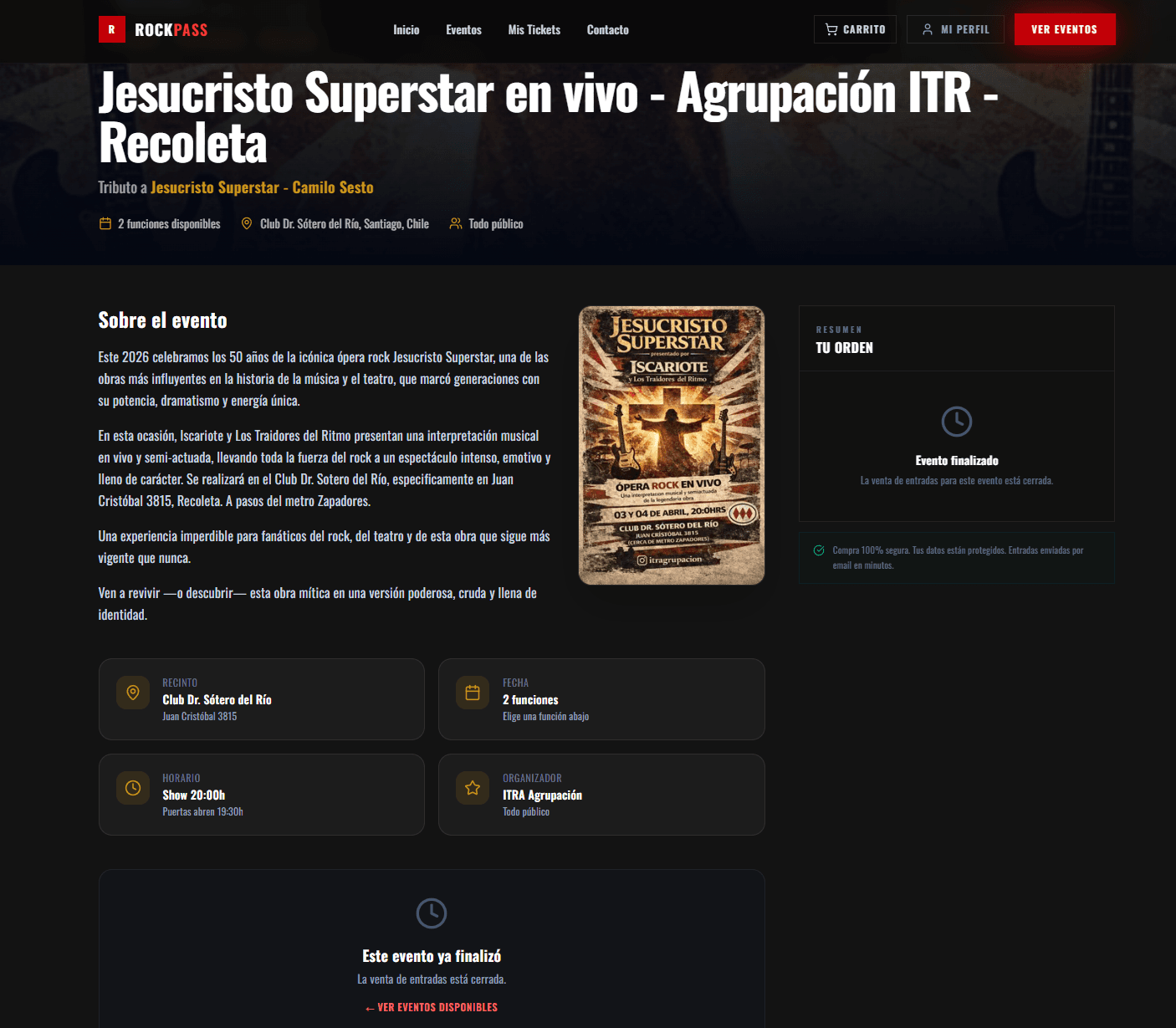 Ticketing platform for live shows - image 5 of 5
